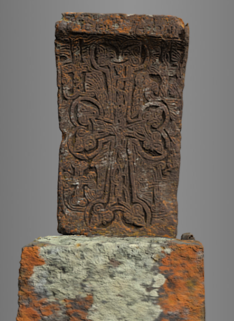 n-025-01 Armenian khachkar