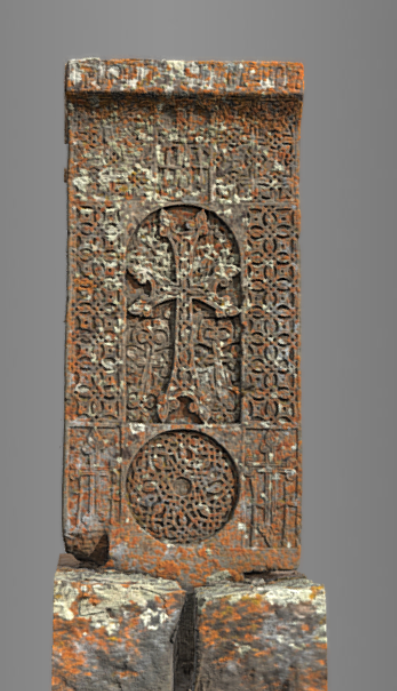 n-025-05 Armenian khachkar