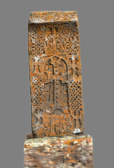 n-024-02 Armenian khachkar