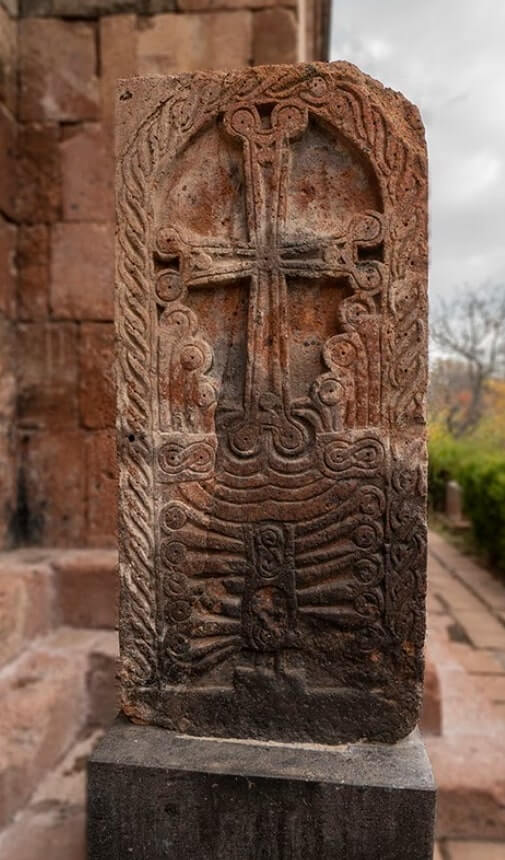 Historic Armenian khachkar